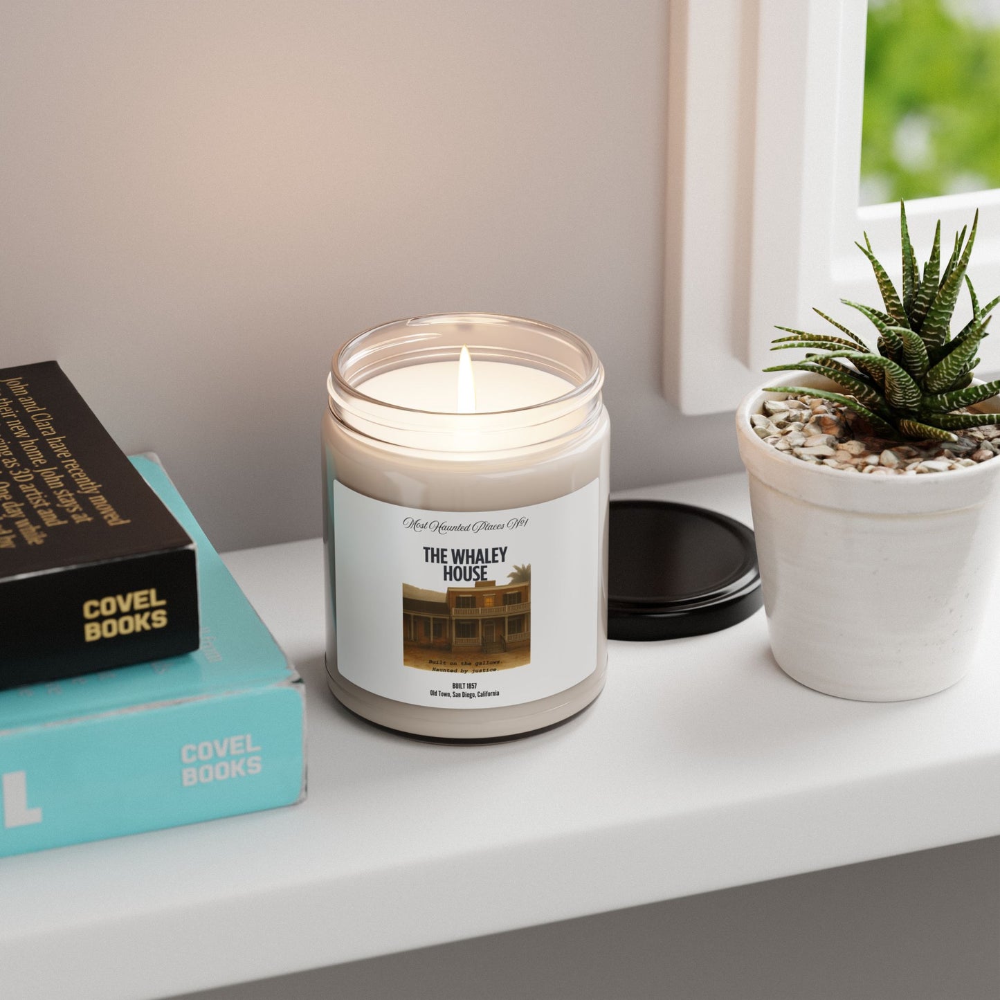Most Haunted Places Collection - The Whaley House-Scented Soy Candle, 9oz - Rustic Decor for Home, Wedding Favors, Spa Gift, Holiday Decor, Aromatherapy