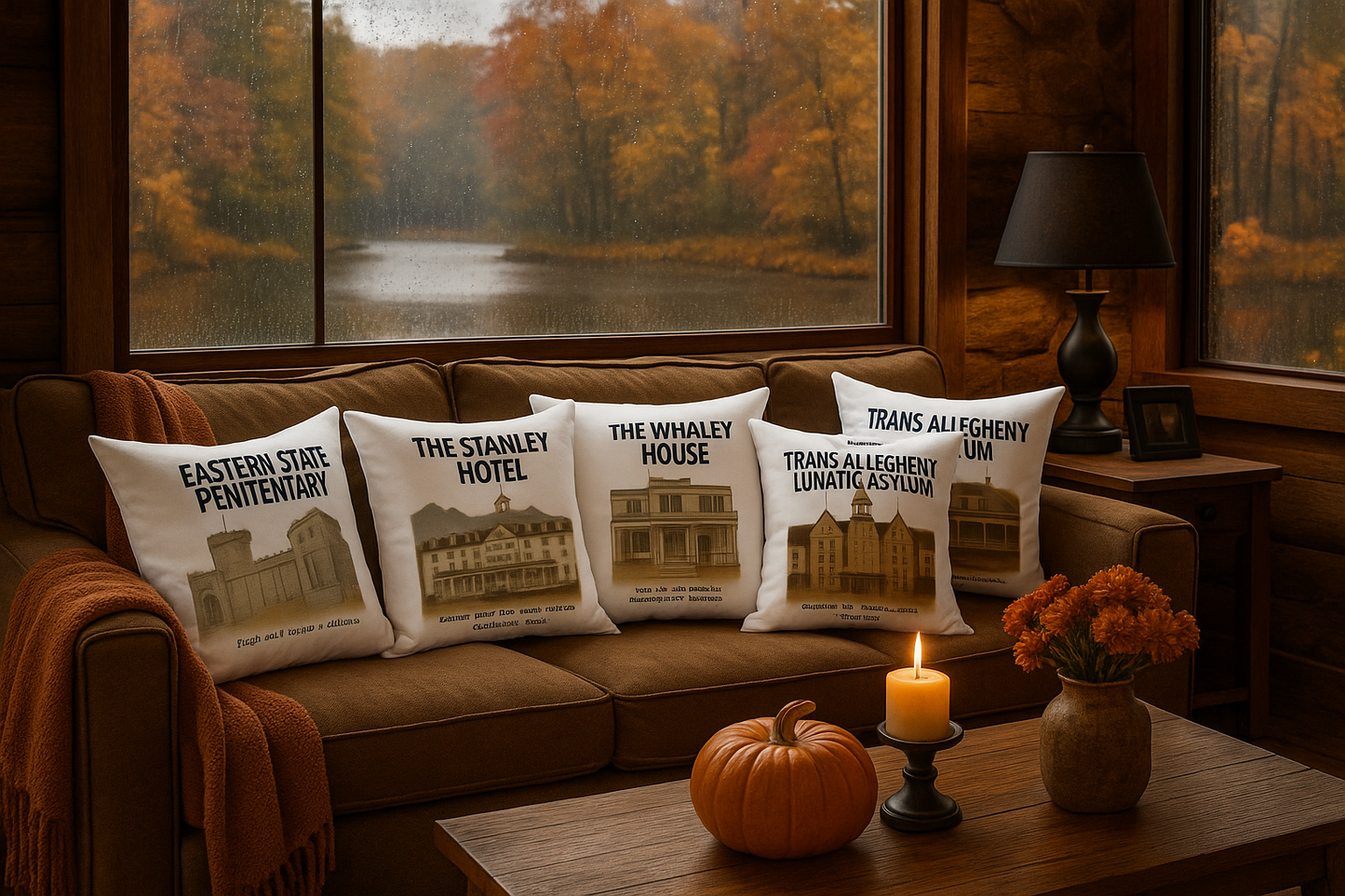 Most Haunted Places Collection-Complete Pillow Set