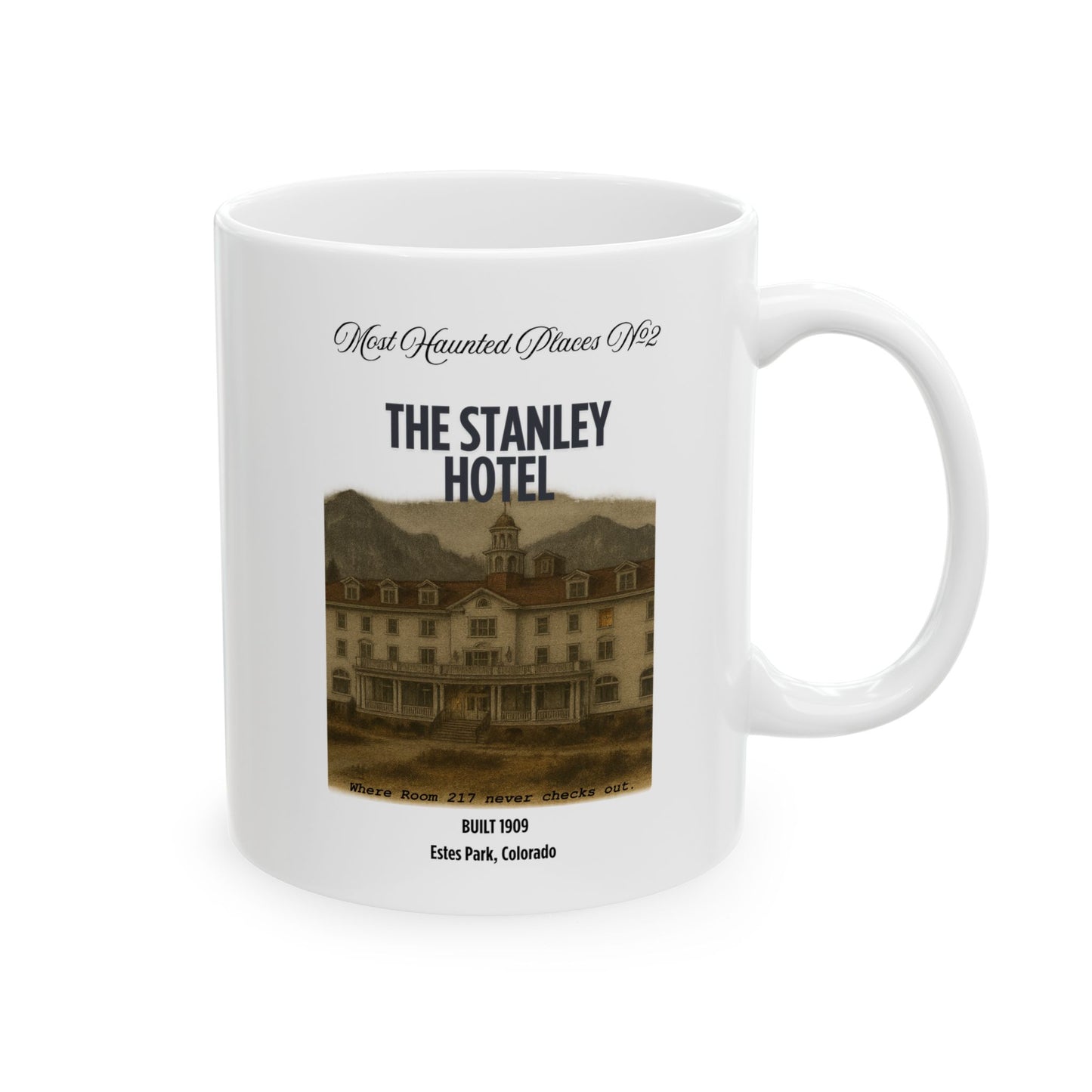 Ceramic Mug - Most Haunted Places Collection - The Stanley Hotel