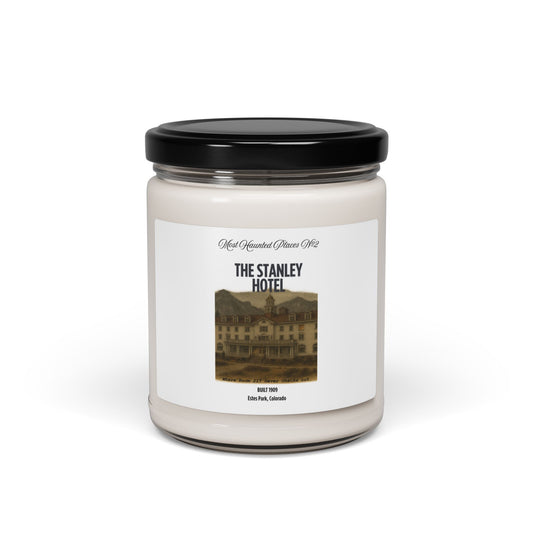 Most Haunted Places Collection Scented Soy Candle - The Stanley Hotel | Aromatherapy Candle, Home Fragrance, Relaxation Gift