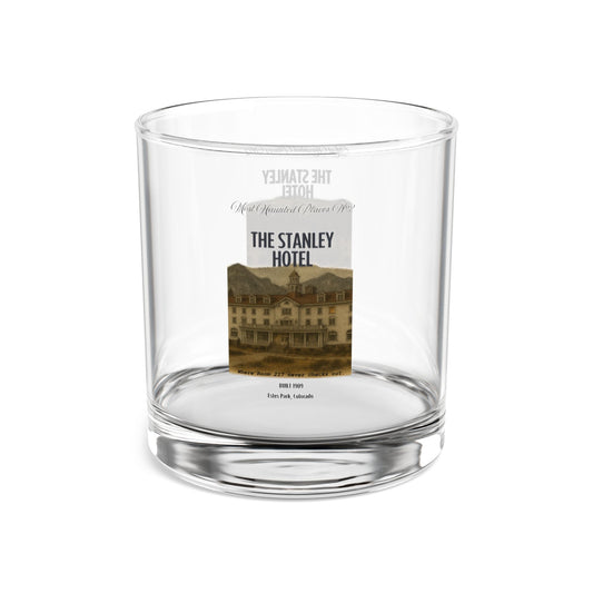 Most Haunted Places Collection- The Stanley Hotel -Custom Rocks Glass, 10oz -