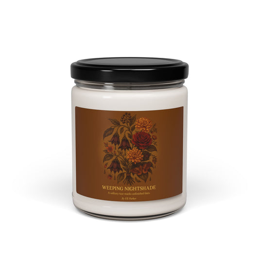 Soy Candle -Haunted Bouquet Collection-Weeping Nightshade