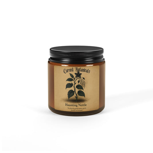 Scented Soy Candle-Cursed Botanical Collection-Haunting Nettle