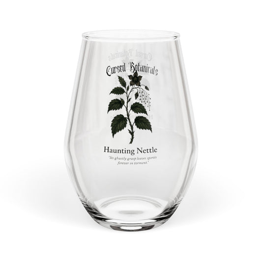 Wine Glass - Cursed Botanicals Collection-Haunting Nettle