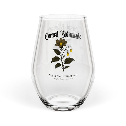 Wine Glass - Cursed Botanicals Collection-Vervenia Luxmortem