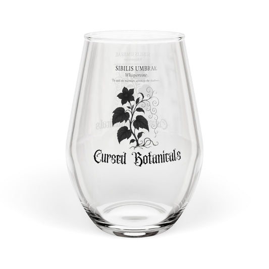 Wine Glass - Cursed Botanicals Collection-Whisper Vine
