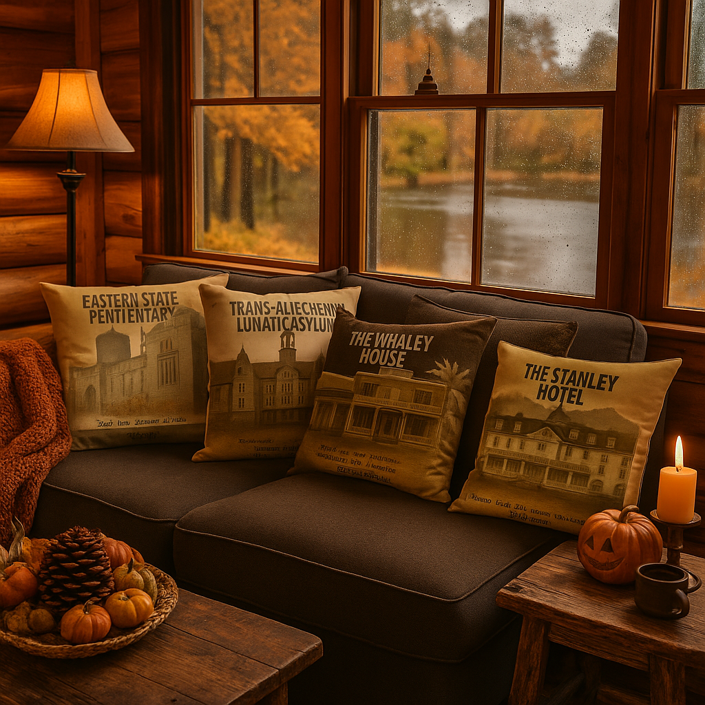 Most Haunted Places Collection-Complete Pillow Set