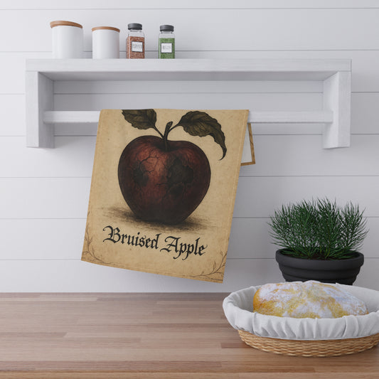 Eternal Autumn Collection-Bruised Apple- Kitchen Tea Towels - Eternal Autumn Collection Gothic Core