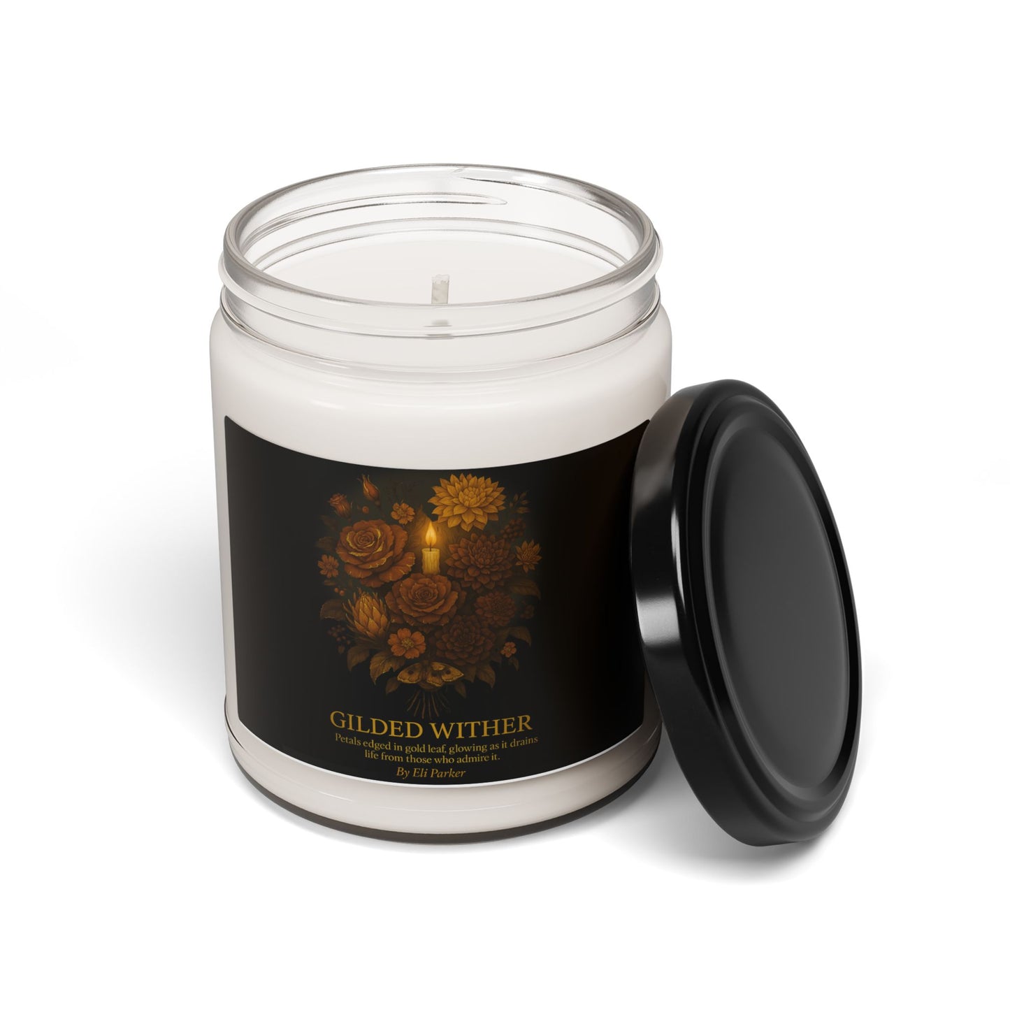 Soy Candle -Haunted Bouquet Collection-Gilded Wither