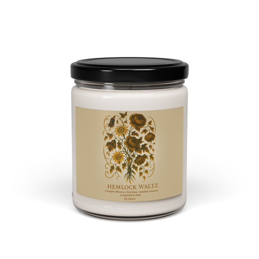 Soy Candle -Haunted Bouquet Collection-Hemlock Waltz