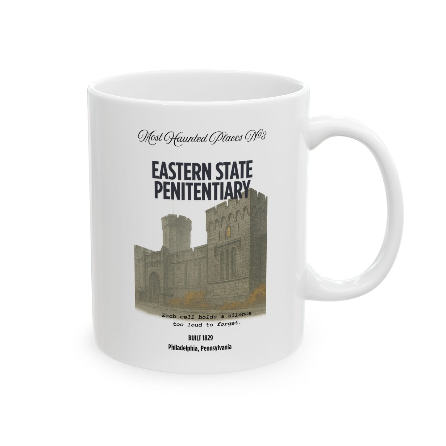 Ceramic Mug - Most Haunted Places Collection - Eastern State Penitentiary