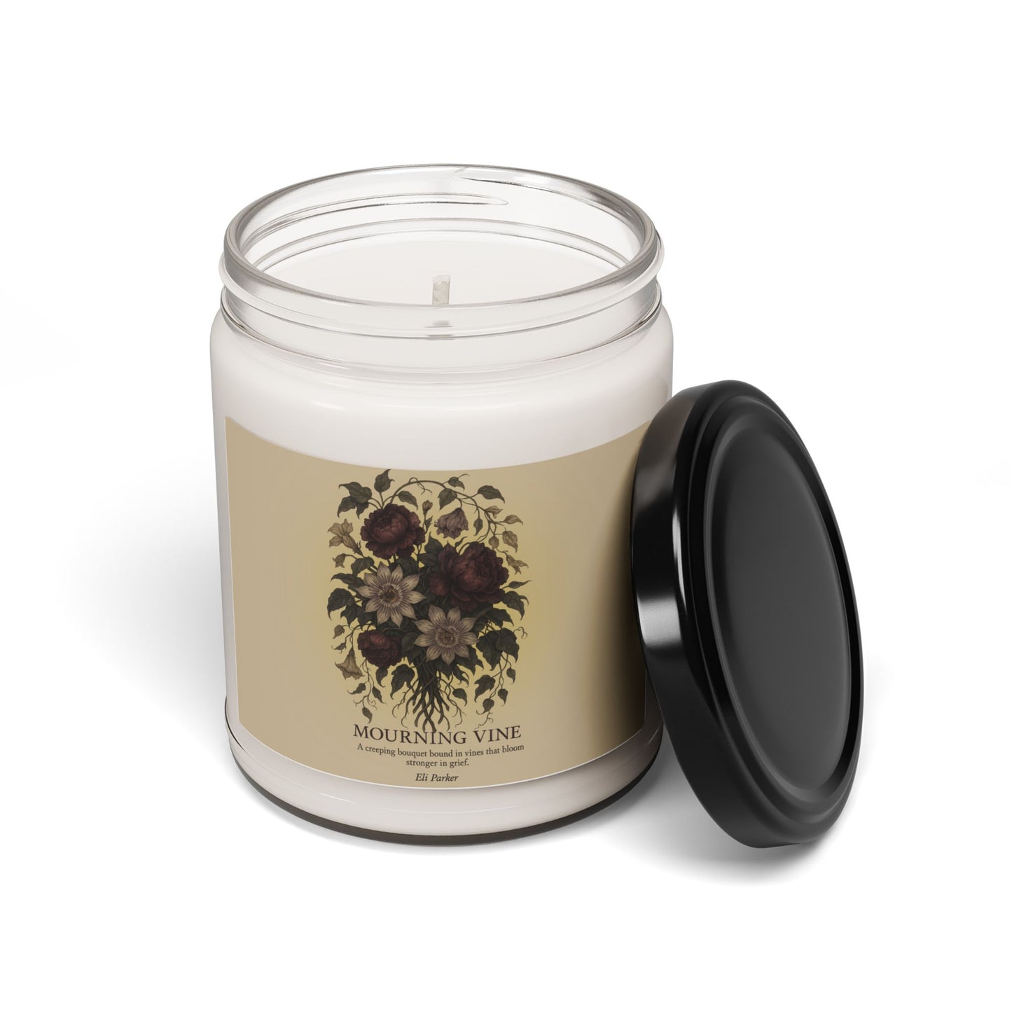 Soy Candle -Haunted Bouquet Collection-Mourning Vine