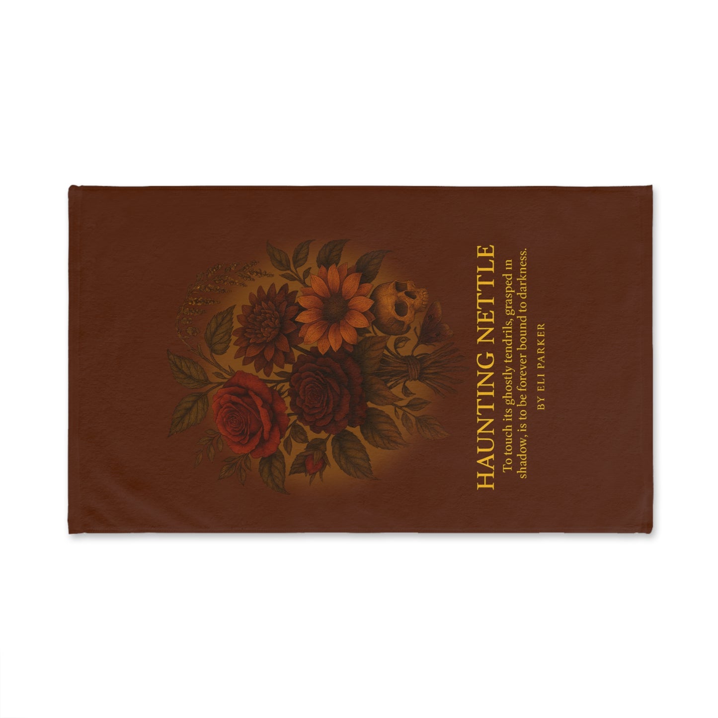 Hand Towel - Haunted Bouquet Collection -Haunting Nettle Design