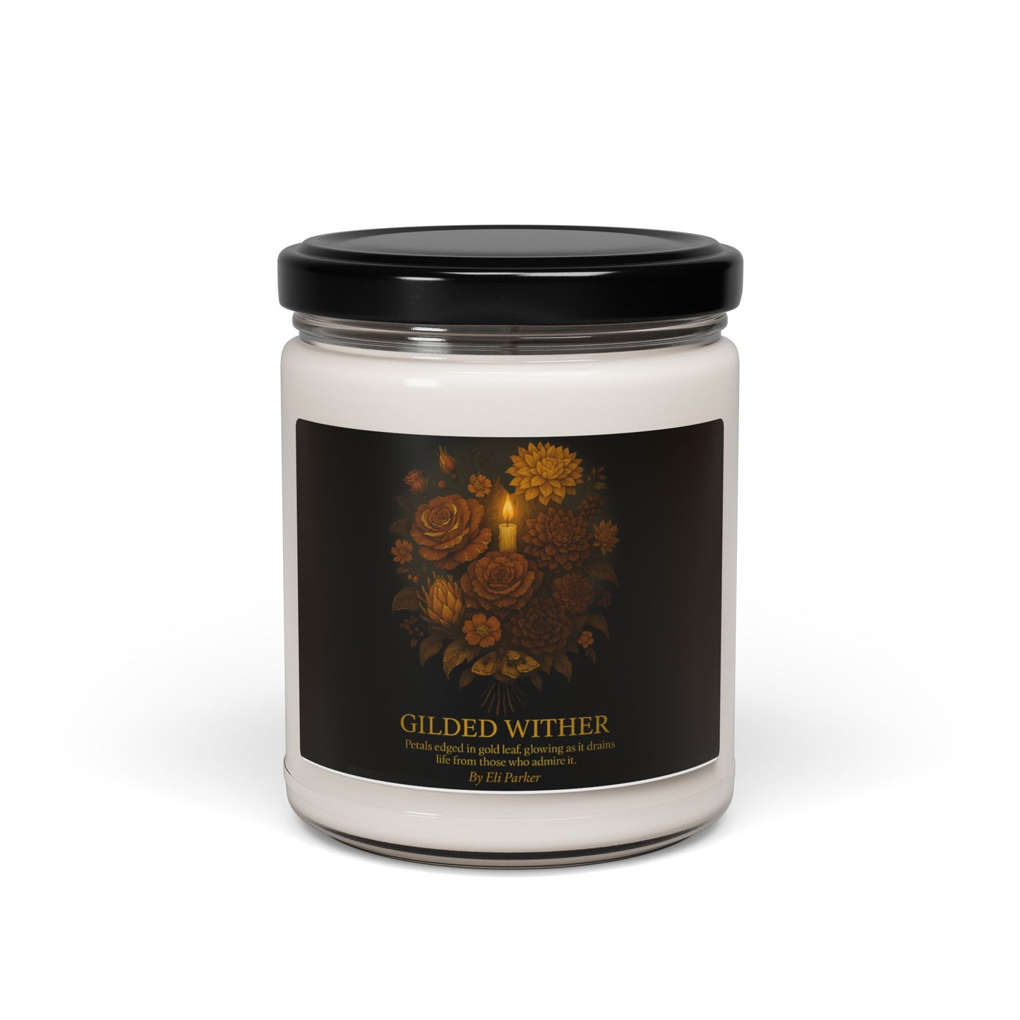 Soy Candle -Haunted Bouquet Collection-Gilded Wither