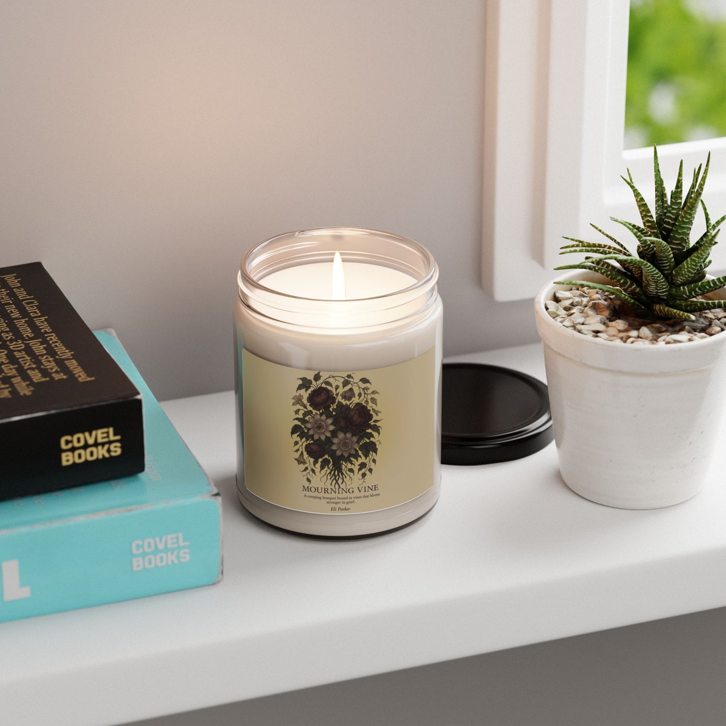 Soy Candle -Haunted Bouquet Collection-Mourning Vine