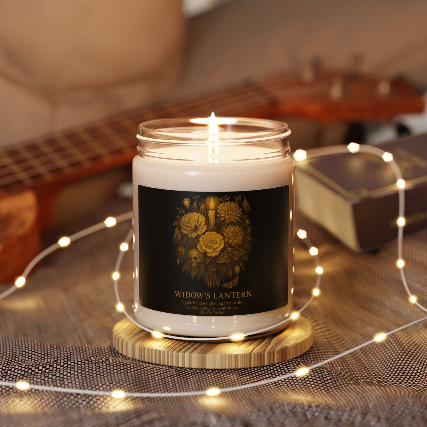 Soy Candle -Haunted Bouquet Collection-Widow's Lantern
