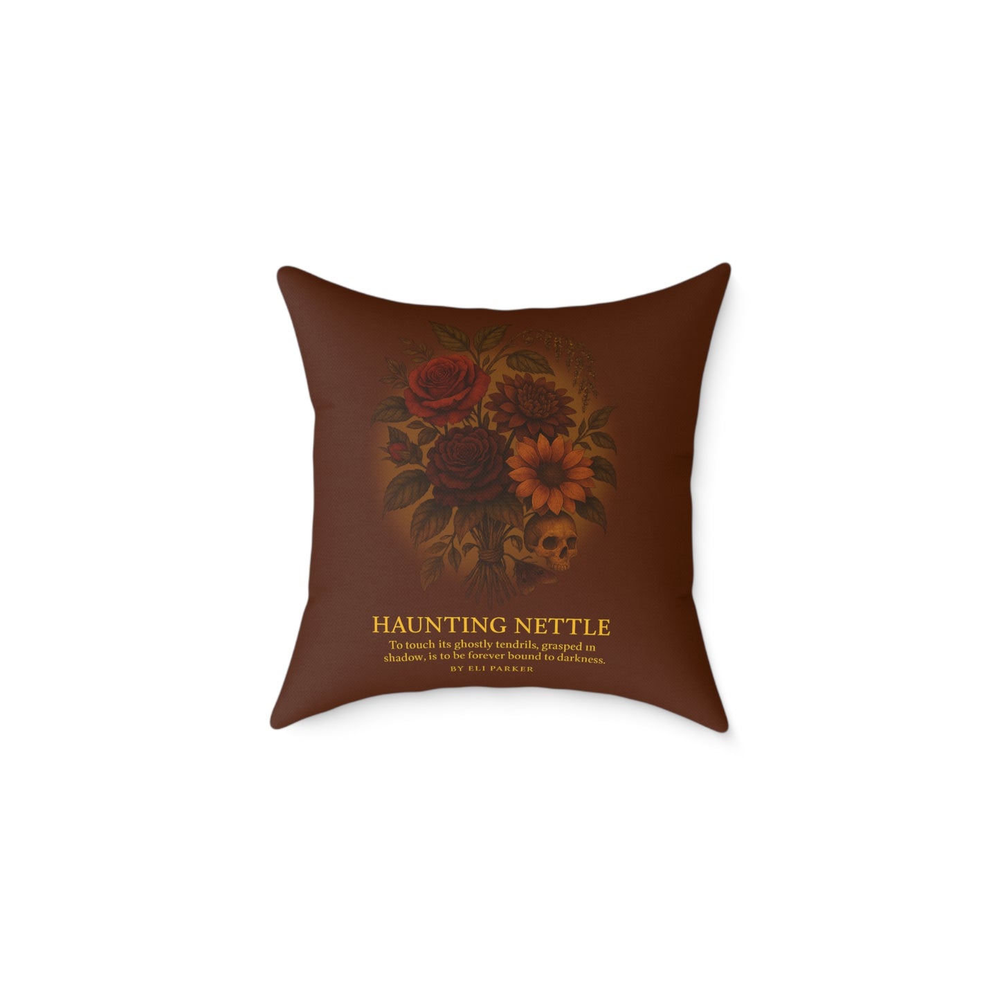 Canvas Pillow -  Haunted Bouquet Collection - Haunting Nettle