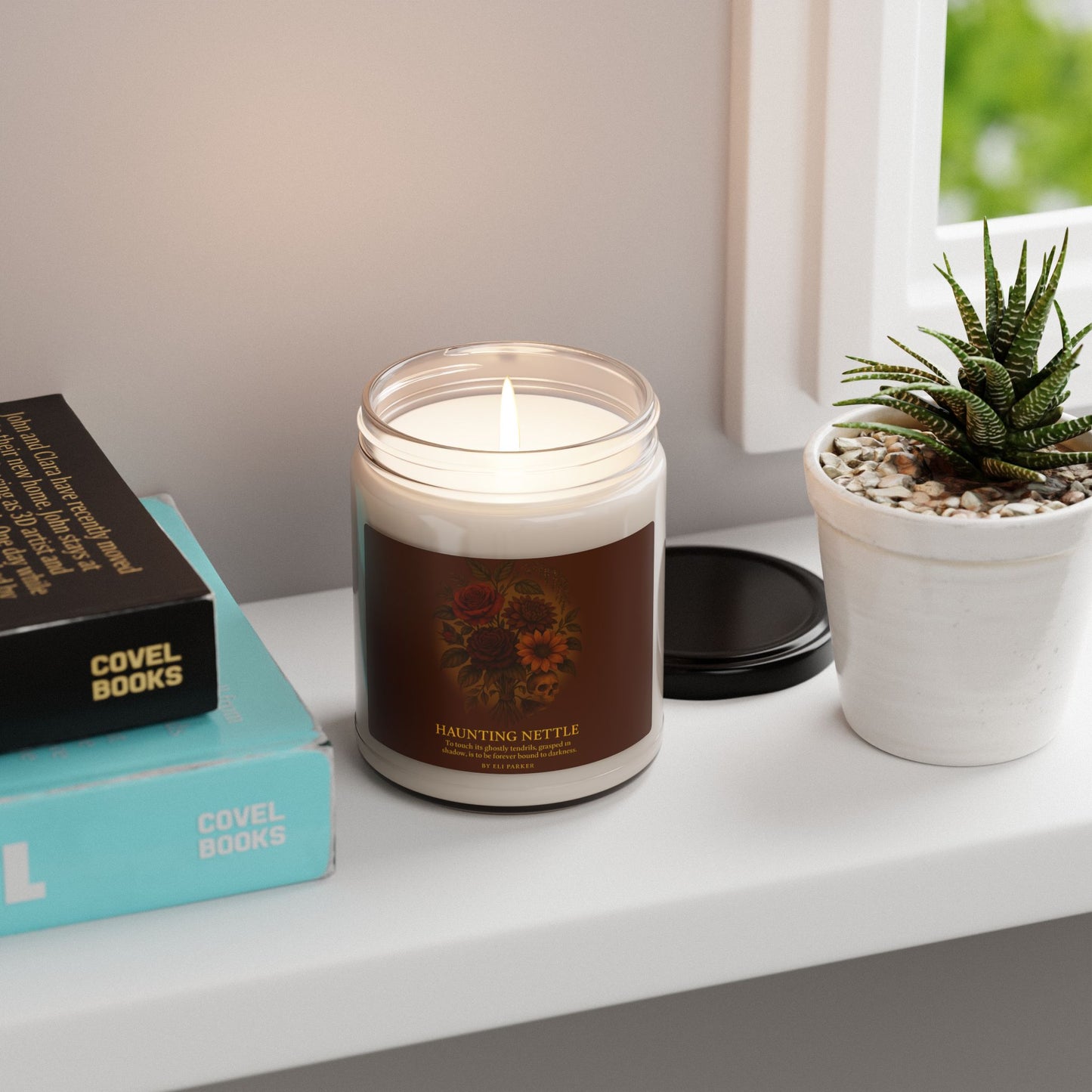 Soy Candle -Haunted Bouquet Collection-Haunting Nettle