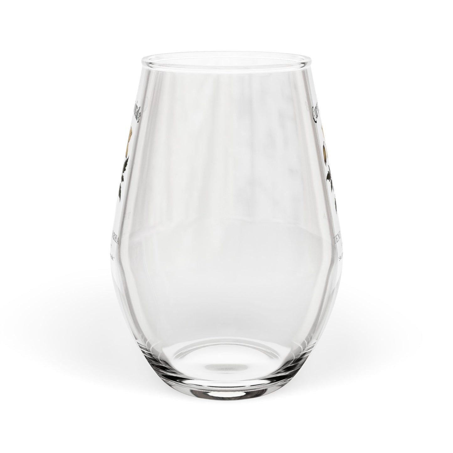 Wine Glass - Cursed Botanicals Collection-Funeral Blossom