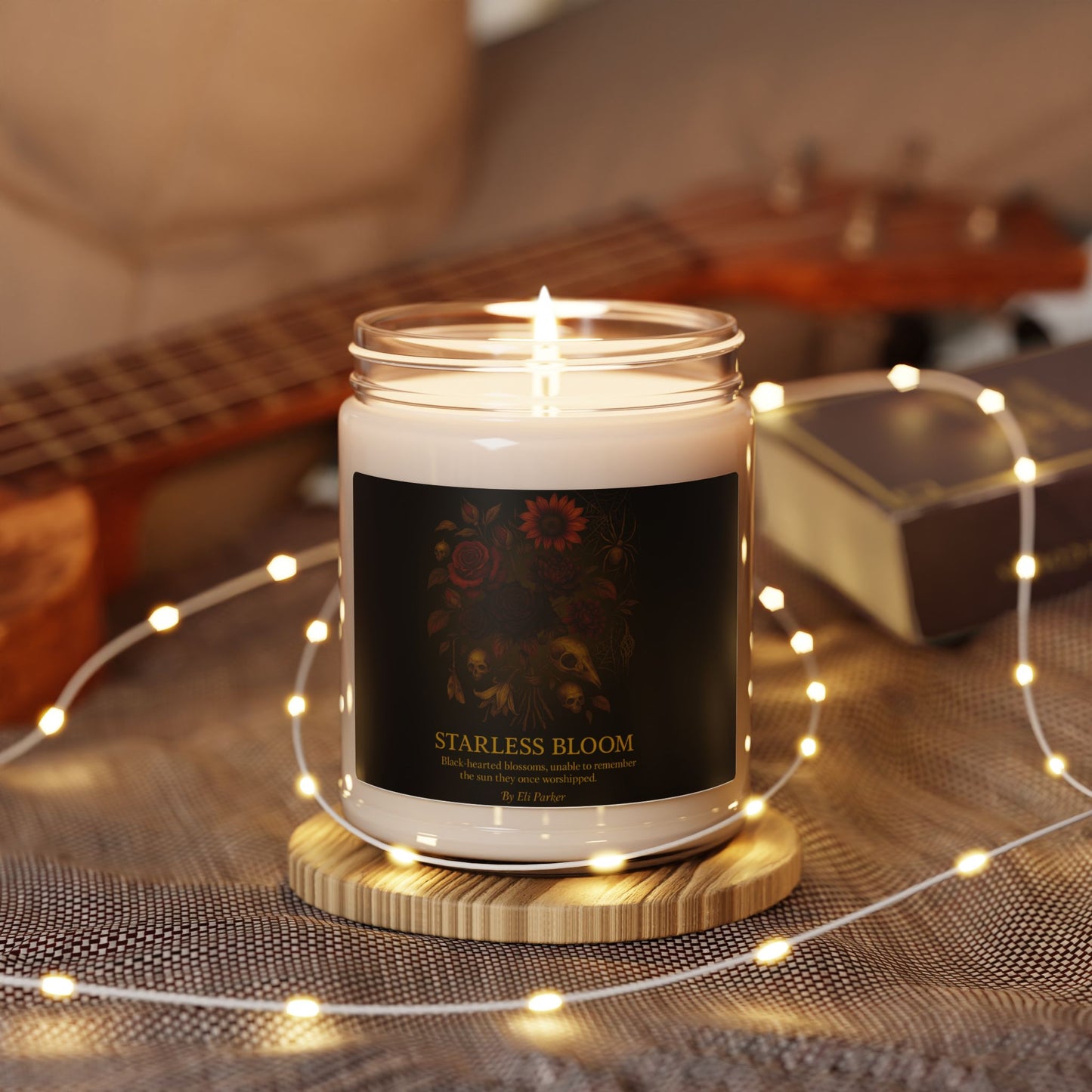 Soy Candle -Haunted Bouquet Collection-Starless Bloom