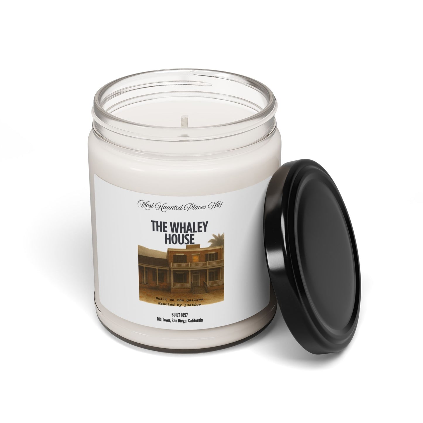 Most Haunted Places Collection - The Whaley House-Scented Soy Candle, 9oz - Rustic Decor for Home, Wedding Favors, Spa Gift, Holiday Decor, Aromatherapy