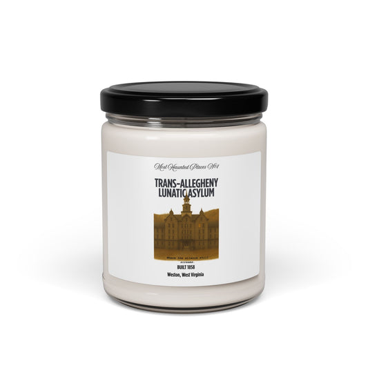 Most Haunted Places-Trans-Allegheny Lunatic Asylum- Soy Candle Bold Scent, 9oz