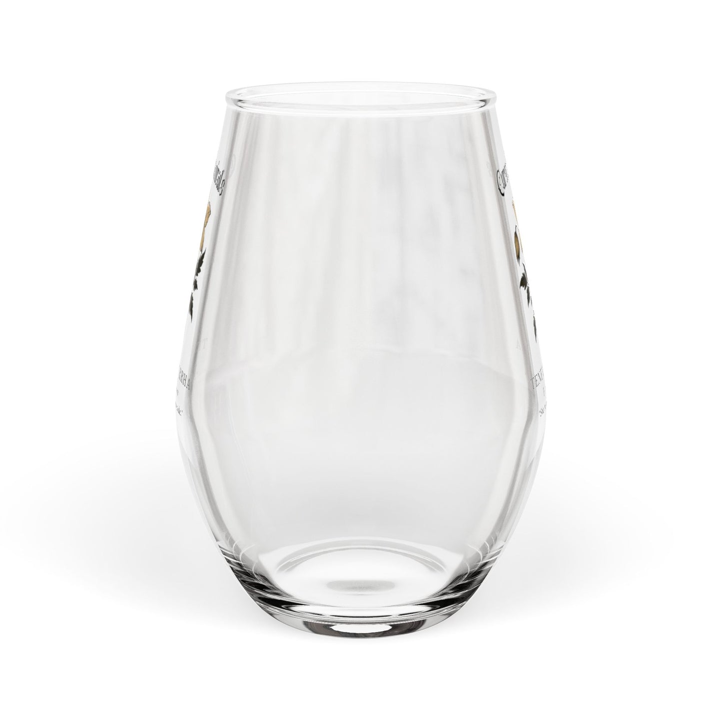 Wine Glass - Cursed Botanicals Collection-Funeral Blossom