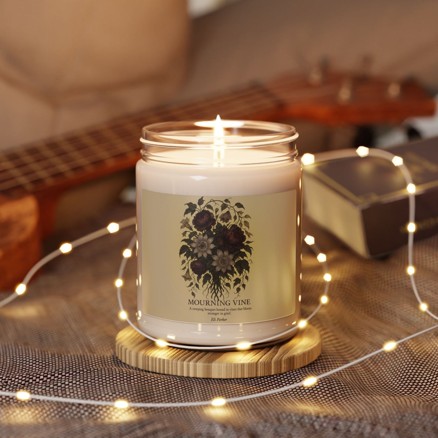 Soy Candle -Haunted Bouquet Collection-Mourning Vine
