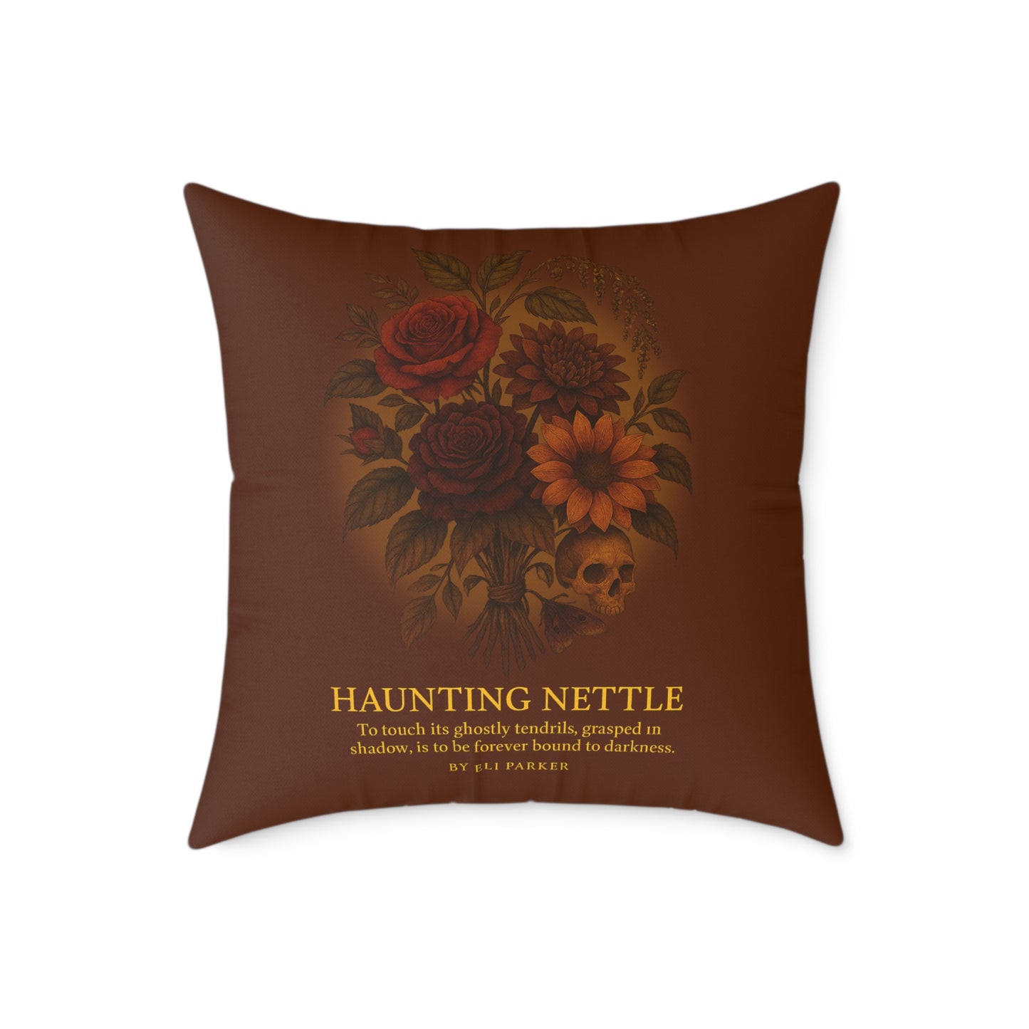 Canvas Pillow -  Haunted Bouquet Collection - Haunting Nettle