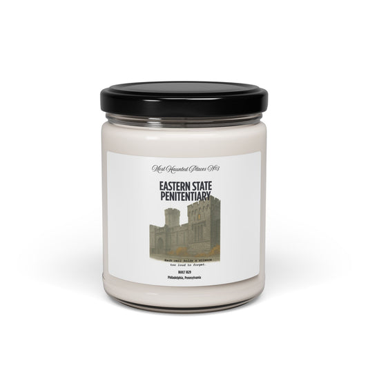 Most Haunted Places- Eastern State Penitentiary- Soy Candle Bold Scent, 9oz