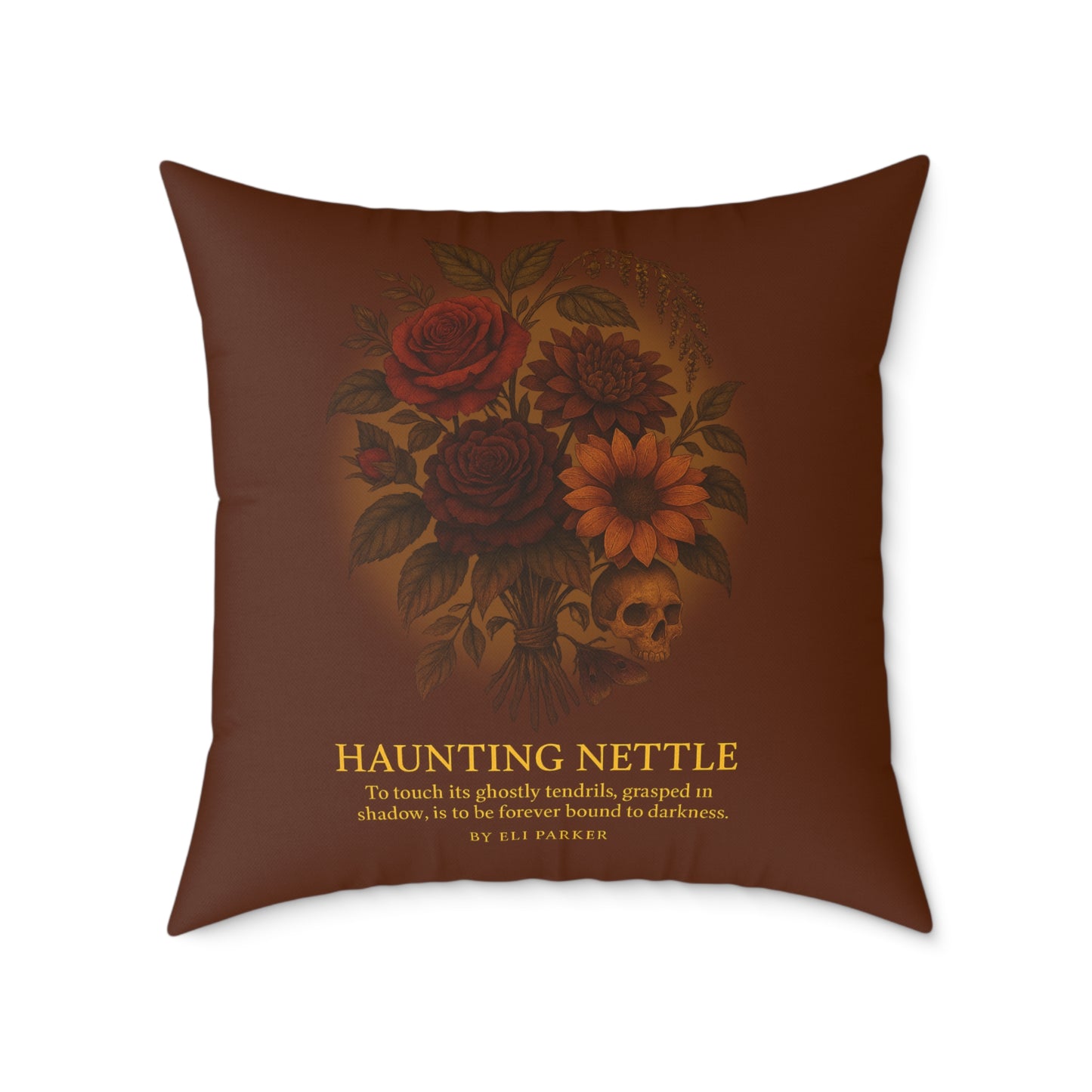 Canvas Pillow -  Haunted Bouquet Collection - Haunting Nettle