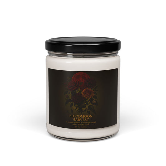 Soy Candle -Haunted Bouquet Collection-Bloodmoon Harvest